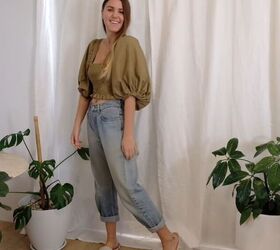 create a gorgeous jumpsuit or co ord set with this tutorial, Cute shirred co ord set