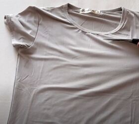 upcycle a t shirt into a one shoulder top, Upcycle old T shirts