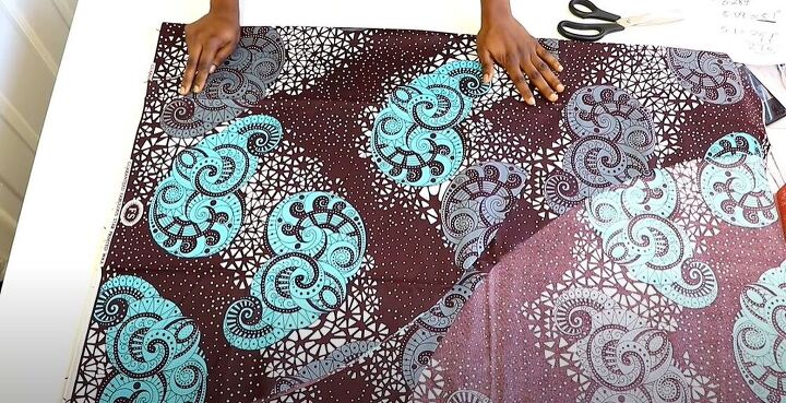 check out this stunning circle skirt tutorial, Cut the fabric