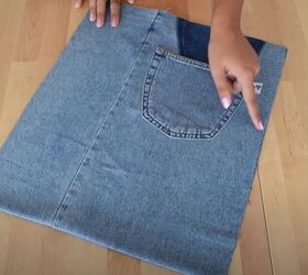check out this diy denim tote bag, Sew the side seams of the body