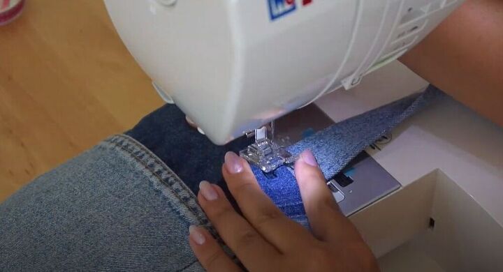 check out this diy denim tote bag, Turn right side out