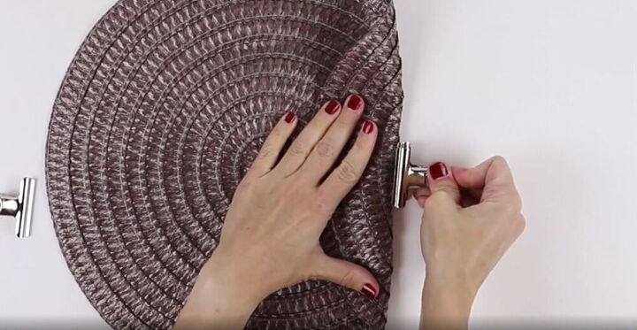 transform a placemat into a purse with this fun diy, How to make a clutch purse out of a placemat