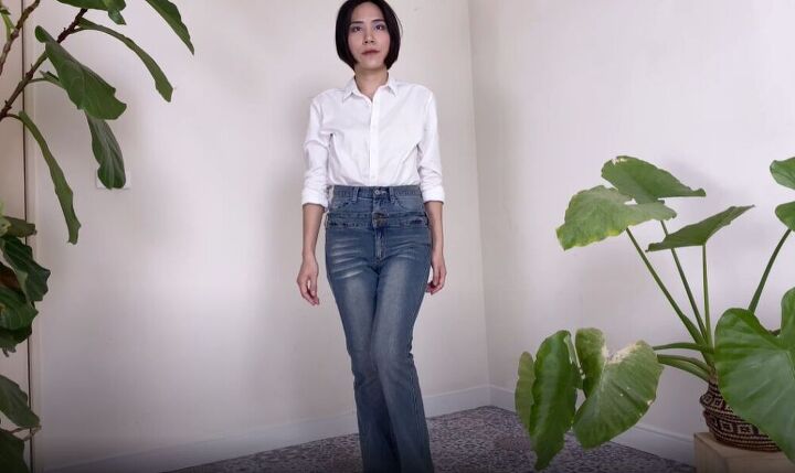 Turn a Regular Pair of Jeans Into Stylish DIY High-Waisted JeansHow to Make Jeans High-Waisted