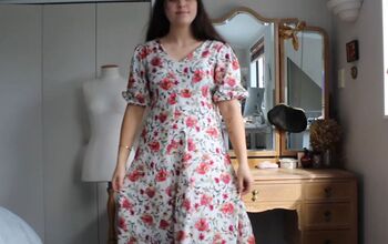 See How I Modified a Dress Pattern to Get This Ganni-Style Dress