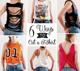 6 ways to cut a t shirt