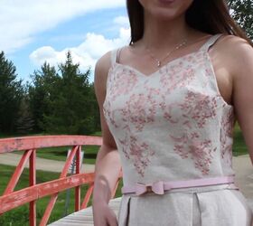 Check Out How I Made a Gorgeous Linen Dress With Embroidery