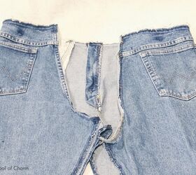 how to thrift flip a long denim maxi skirt