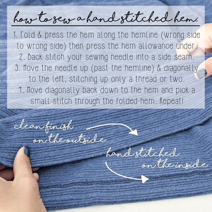 Hem In Textiles How To Sew A Hem: 3 Easy Techniques | Upstyle