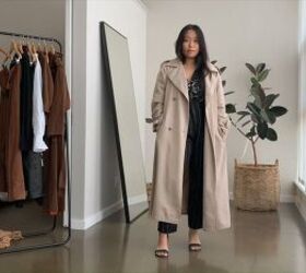 check out these awesome trench coat styling tips for fall, Women s trench coat style
