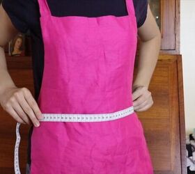 learn how to easily create an apron with this tutorial, How to sew an apron