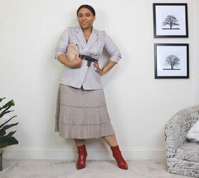 check out these four different ways to style the same skirt, How to style a skirt