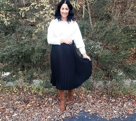 one midi skirt 5 ways perfect for the holidays