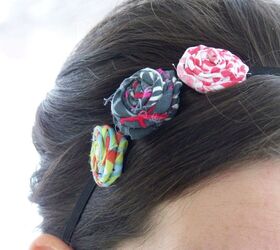 DIY Flower Headband [Sew & No-Sew Options]