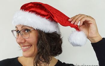 DIY Faux Fur Santa Hat With FREE Pattern