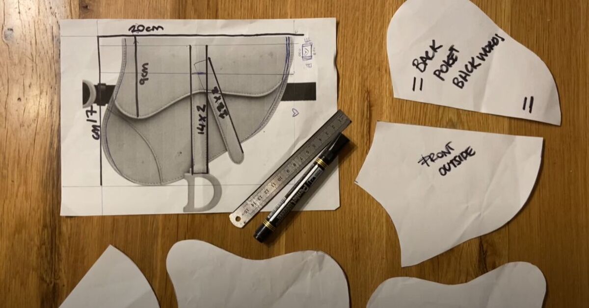 Dior saddle bag diy Clearance