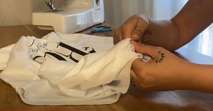 learn to diy and amazing alexander wang t shirt, Open the shoulder seam