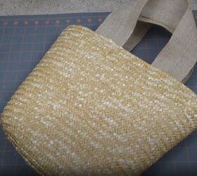 check out this diy woven bag transformation, Attach handles