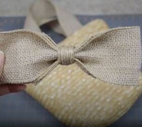 check out this diy woven bag transformation, Thrifted straw tote bag