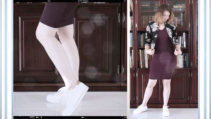 check out these two great ways to style a bodycon dress, Style a bodycon dress