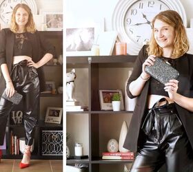 Check Out These Five Ways to Style Leather Paper Bag Waist Pants