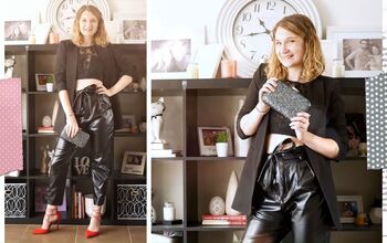 Check Out These Five Ways to Style Leather Paper Bag Waist Pants