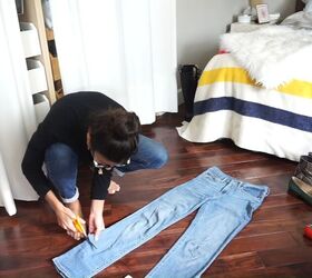 get the perfect raw hem for your jeans and learn 5 ways to style them, Raw hem skinny jeans