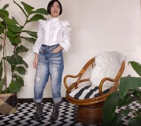 how to style mom jeans, Mom jeans vintage style