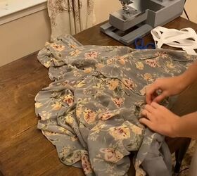 check out these diy clothing transformations, Sew the lining and fabric