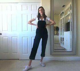 check out these 11 different ways to style your overalls, How to style overalls