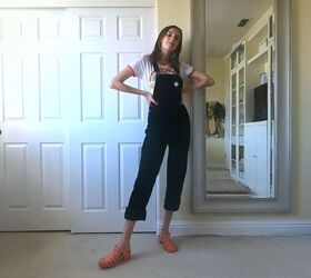 check out these 11 different ways to style your overalls, How to style women s overalls