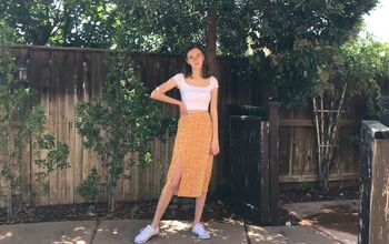 Make an Adorable Midi Skirt Totally From Scratch With This Tutorial