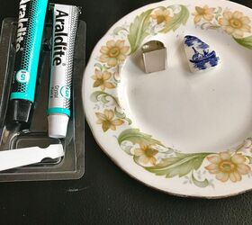 how to make a ring from broken china cup, Materials to make a Broken china ring
