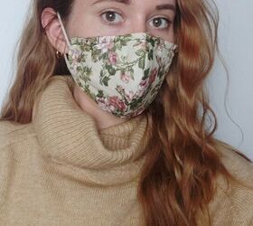 upcycle a single use mask into a reusable one