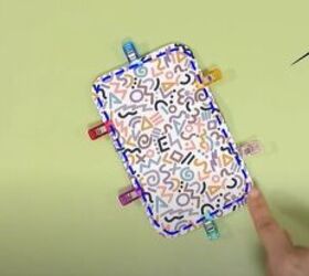 sew along with me for a cute diy coin case, Sew around the edges