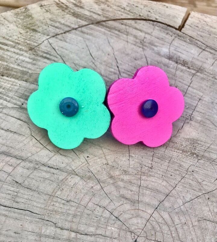 how to make your own unique flower hair slide, DIY Hair barrette