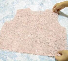 how to make lace top