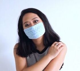 make your own facemask at home with this quick and easy tutorial, How to DIY a facemask