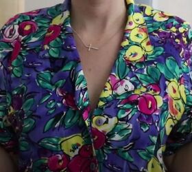 Removing one outdated detail made this vintage shirt fit perfectly again