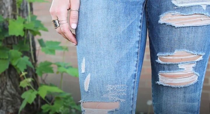 diy 3 different jean trends, Trending jeans