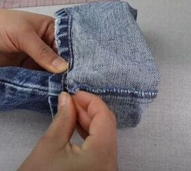 how to sew a euro hem on jeans, DIY euro hem