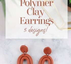 diy polymer clay earrings how to make polymer clay earrings tutorial