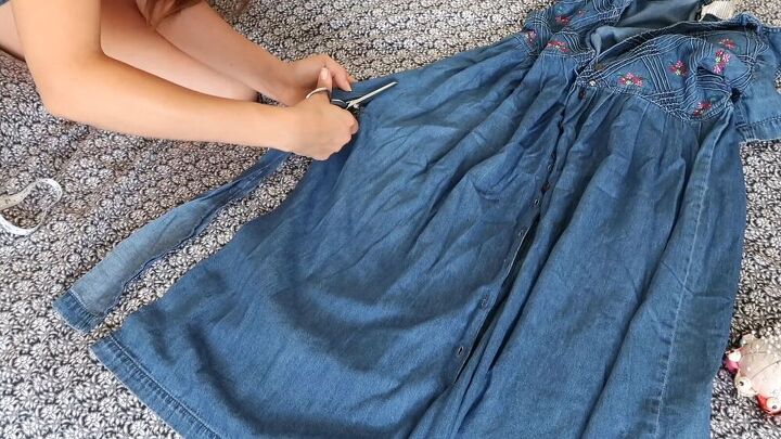 see how i transformed these vintage dresses into cute modern ones, DIY vintage dress