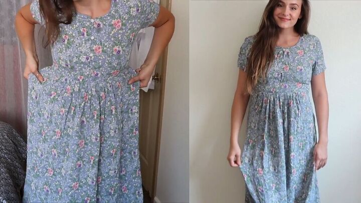 see how i transformed these vintage dresses into cute modern ones, How to modernize vintage dresses