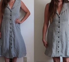 see how i transformed these vintage dresses into cute modern ones, Vintage dress made modern