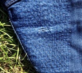 how to repair the inner thigh of your favourite jeans