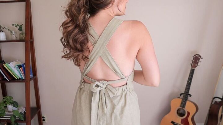 check out how i made a diy jumpsuit from scratch in this tutorial, Jumpsuit with cross ties
