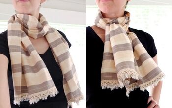 How to Sew a Cotton Scarf in 3 Easy Steps
