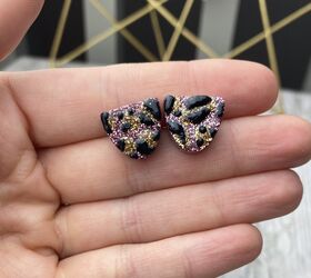 How to Make Leopard Print Resin Earrings