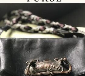 How to Upcycle Leather Boots Into a Handbag–Foldover Purse