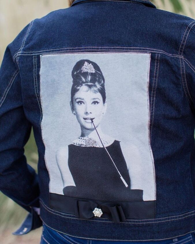 18 top ways to style your jean jacket, Embellished denim jacket